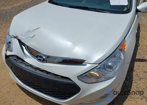 2015 Hyundai Sonata Hybrid Limited из США, поврежденный, VIN KMHEC4A46FA123032